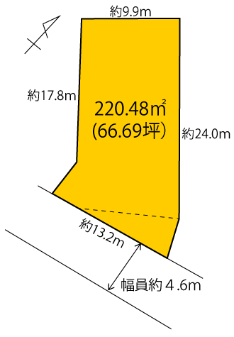 下大島町　区画図